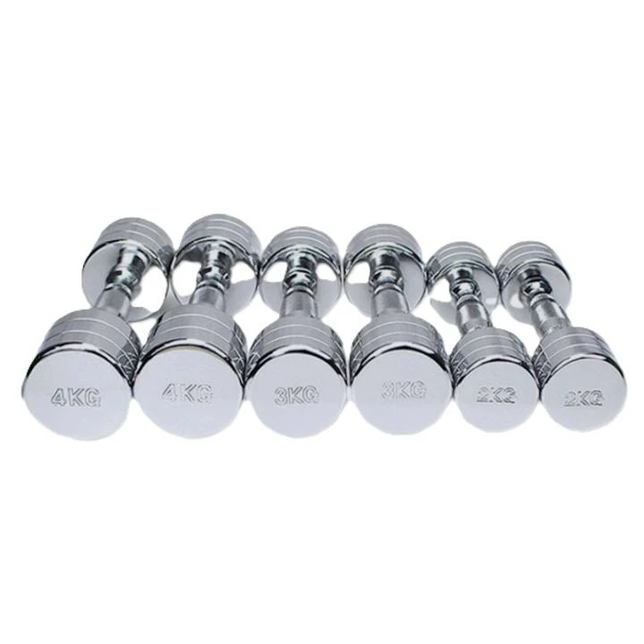 Adjustable weight electroplated dumbbell high quality