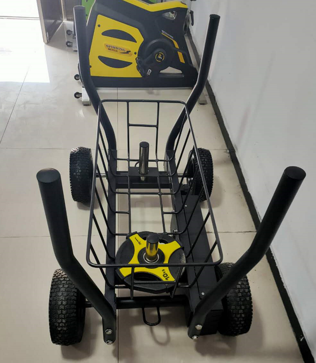 Power Training Tank Sled With Basket